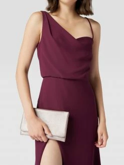 Jake*s Cocktail Clutch Mit Schimmernder Optik - Metallic Rosa Meliert