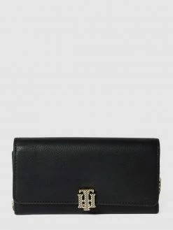 Tommy Hilfiger Clutch Mit Label-Detail - Schwarz
