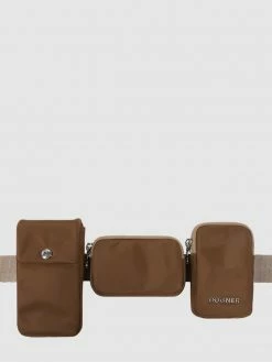 BOGNER Gürteltasche Aus Textil Modell 'Klosters Enja' - Haselnuss Braun