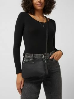 CK Calvin Klein Crossbody Bag In Leder-Optik - Schwarz