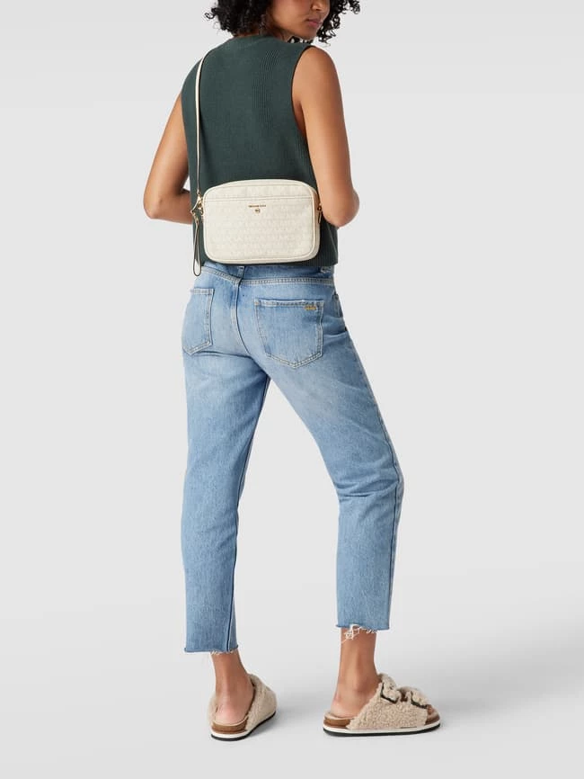 MICHAEL Michael Kors Umhängetasche Mit Label-Applikation - Ecru 1 MICHAEL Michael Kors Umhängetasche Mit Label-Applikation - Ecru