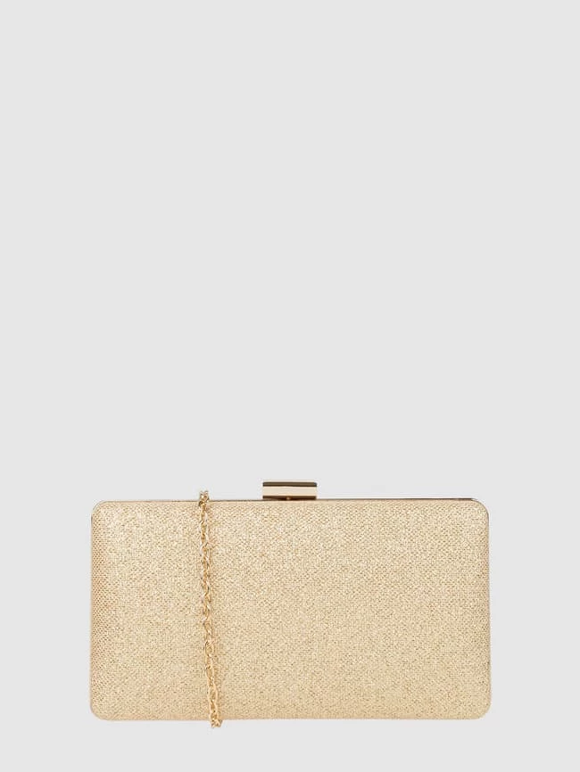 L.Credi Clutch Mit Glitter-Effekt Modell 'Macau' - ROSE GOLD 2 L.Credi Clutch Mit Glitter-Effekt Modell 'Macau' - ROSE GOLD – Bild 2
