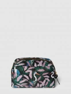 WOUF Kosmetiktasche Mit Allover-Muster Modell 'Adele' - Schwarz -Gales-Shop 9l84kji98p93ac9k6p9k8j2aa194eeal959l6ha9a18jahi19ssj0gq260q50dpl9914ojica92l2l2eako3ccj571i36cr4c9j36o9kcoq6ce316gsjidhpc8o3ap1jcdhjip8