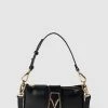 VALENTINO BAGS Umhängetasche Mit Label-Detail Modell 'MINAL' - Schwarz -Gales-Shop 9opkej9p6kq52kak953k6gajad7jahq8659kui258so36d22697j4e2f8ko4ghhp9p64uda774p34chg8t3j2c32coq32cr3chgm2p9kchhmceb471hmcd3575ij2d1n6tj62do