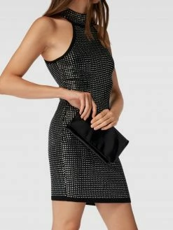 Abro Clutch In Lack-Optik Modell 'Clutch Athene' - Schwarz