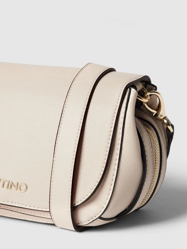 VALENTINO BAGS Umhängetasche Mit Label-Detail In Metallic Modell 'AREPA' - Rot 2 VALENTINO BAGS Umhängetasche Mit Label-Detail In Metallic Modell 'AREPA' - Rot – Bild 2