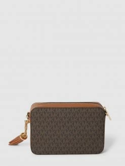 MICHAEL Michael Kors Umhängetasche Mit Label-Applikation Modell 'Jet Set' - Mittelbraun -Gales-Shop 9spl8lam70q3ggi98h43aghk6gs3gj1jada46eab90p46l1la97jgc2g6l456dho88q5acpm854lcda69l3m4opo6hi36ohh6cr6adhk6hgm4ohn74qj2c9k74pj0e32coo3ge8