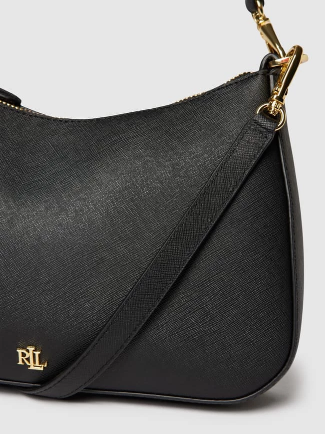 Lauren Ralph Lauren Hobo Bag Mit Steckfach Modell 'DANNI' - Schwarz 3 Lauren Ralph Lauren Hobo Bag Mit Steckfach Modell 'DANNI' - Schwarz – Bild 3