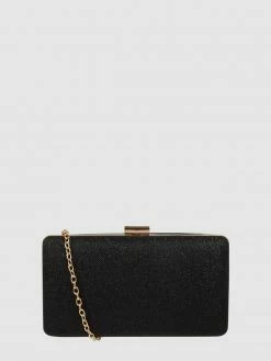 L.Credi Clutch Mit Abnehmbarem Kettenriemen - Schwarz