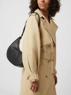 CK Calvin Klein Pochette In Leder-Optik - Schwarz