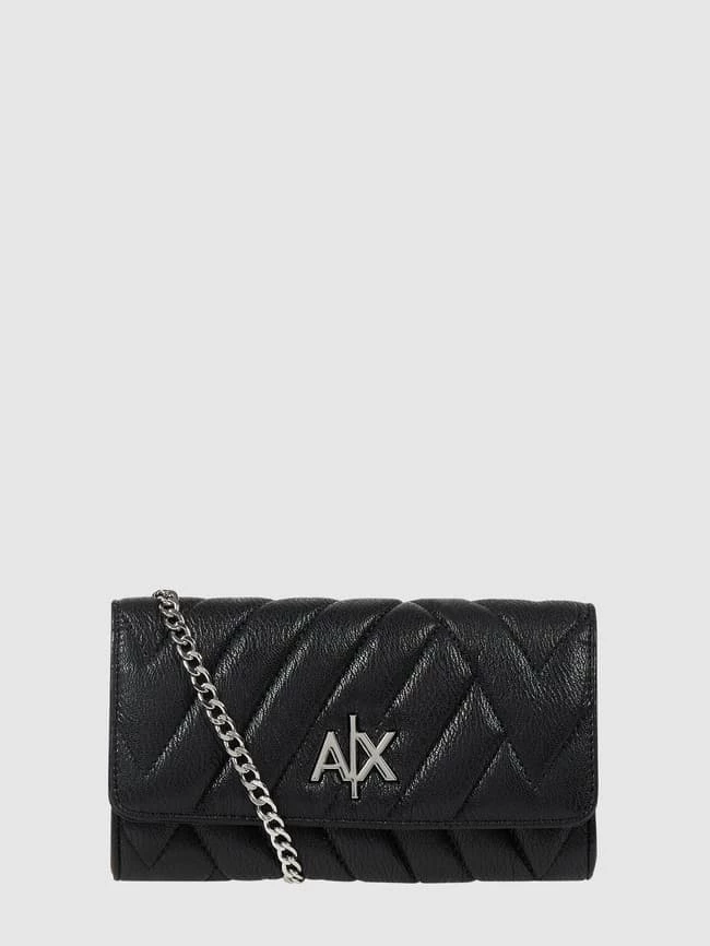 ARMANI EXCHANGE Crossbody Bag Mit Steppnähten - Schwarz 2 ARMANI EXCHANGE Crossbody Bag Mit Steppnähten - Schwarz – Bild 2