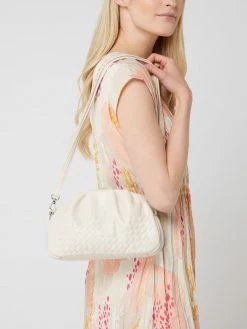 Tom Tailor Crossbody Bag In Leder-Optik - Ecru