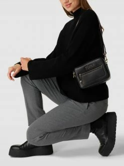 Tommy Hilfiger Umhängetasche Mit Label-Applikation - Schwarz