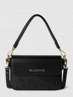 VALENTINO BAGS Umhängetasche Mit Allover-Logo-Muster Modell 'BURRITOS' - Schwarz