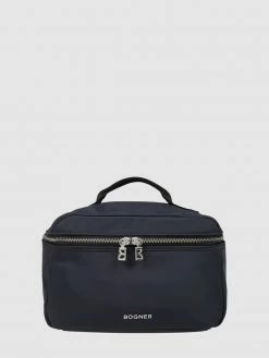 BOGNER Kulturbeutel Aus Textil Modell 'Klosters Pea' - Marineblau
