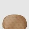 Guess Kosmetiktasche Mit Label-Detail Modell 'DOME' - Taupe -Gales-Shop a9ajeg9j98sj2k2c6cpkgkam91aj8iah9l6kui1k6hb3eihk958l8h246haj4h2769758ha48sqkkkada4o64e1kckrm8c9j6th64o9k65gjee9kclh3ge326kojgchnc5gjip0