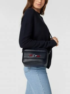 Tommy Hilfiger Crossbody Bag Mit Label-Stitching - Marineblau