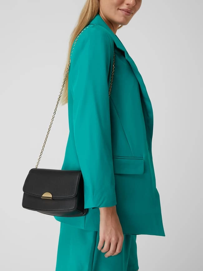 Mango Crossbody Bag In Leder-Optik Modell 'Iluna' - Schwarz 1 Mango Crossbody Bag In Leder-Optik Modell 'Iluna' - Schwarz