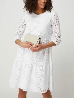 Lara Laurén Clutch Aus Leder Modell 'Mila Mini' - RFID-blocking - Ecru