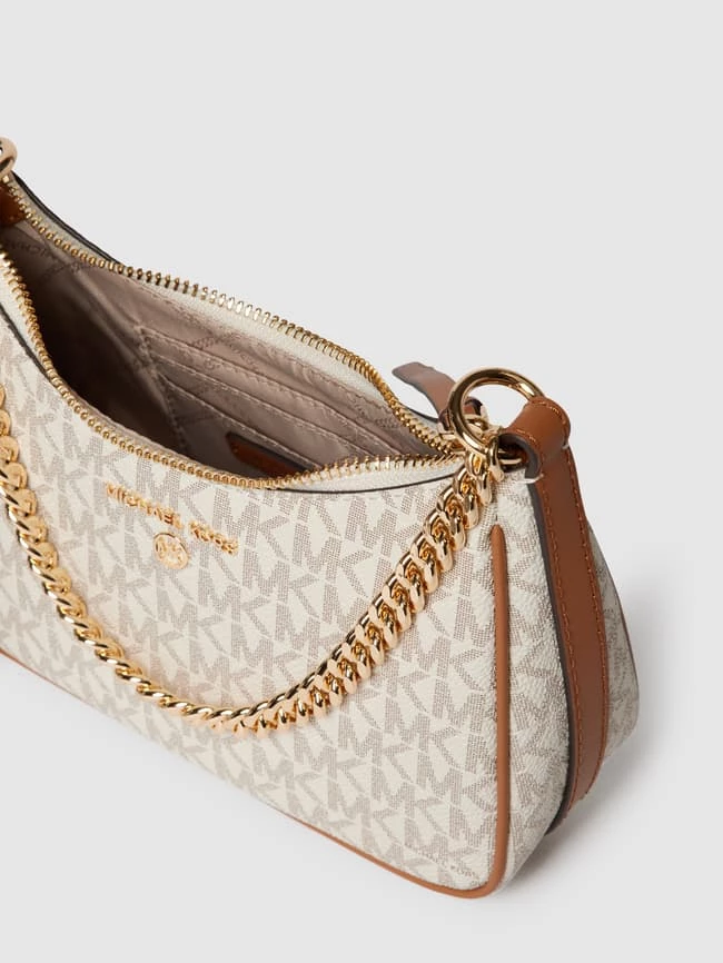 MICHAEL Michael Kors Umhängetasche Mit Allover-Logo-Muster - Offwhite 4 MICHAEL Michael Kors Umhängetasche Mit Allover-Logo-Muster - Offwhite – Bild 4