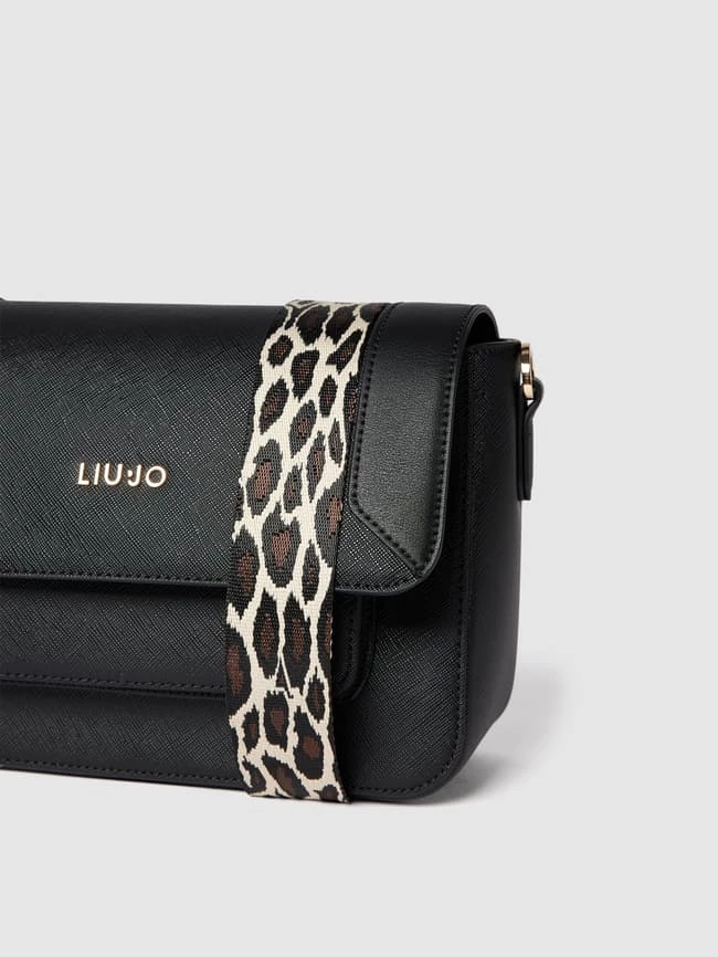 Liu Jo White Handtasche Mit Logo-Applikation - Schwarz 3 Liu Jo White Handtasche Mit Logo-Applikation - Schwarz – Bild 3